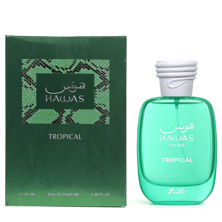 Hawas Tropical For Him perfume by Rasasi.